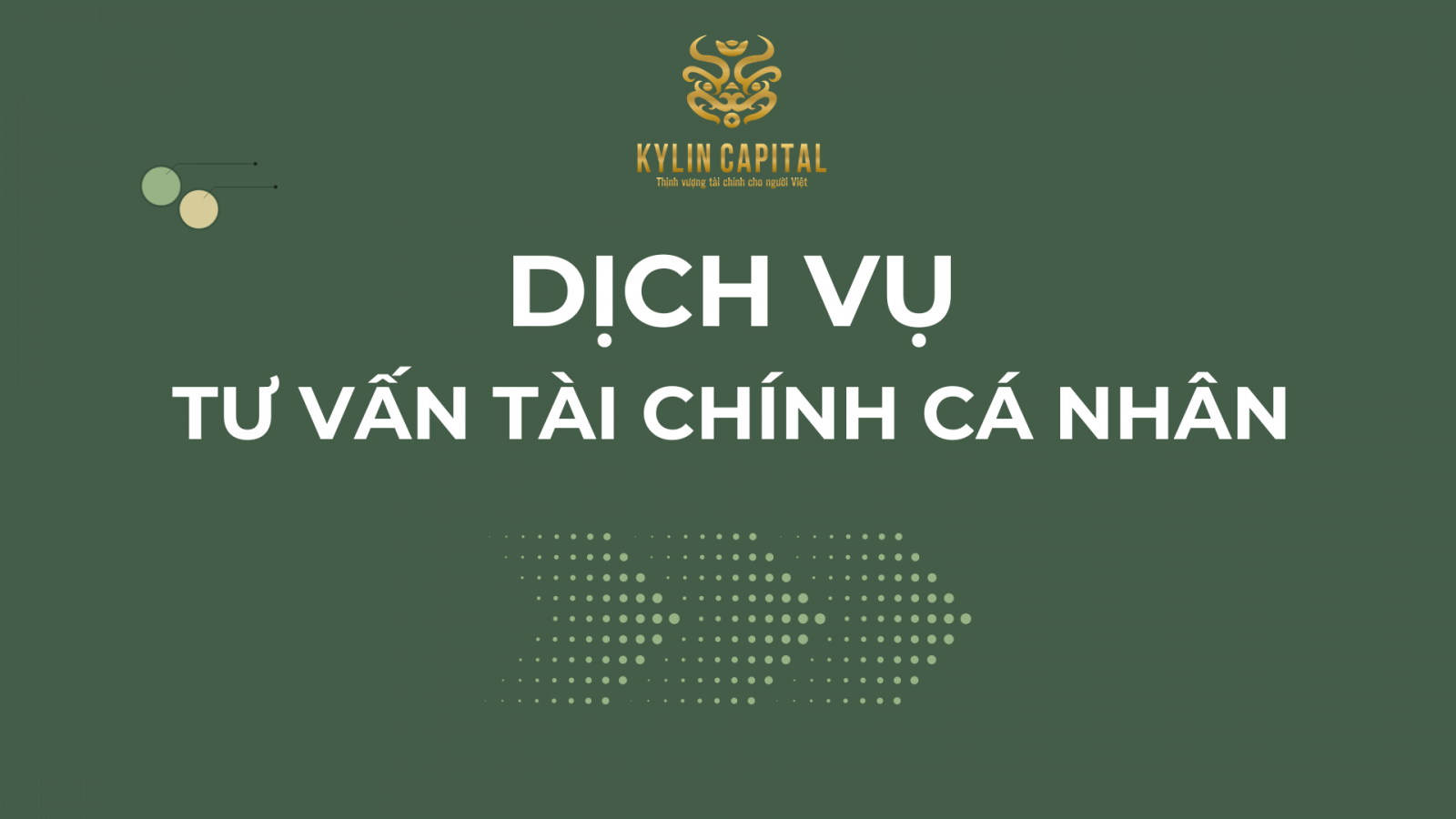 Dịch vụ Tư vấn Tài chính cá nhân