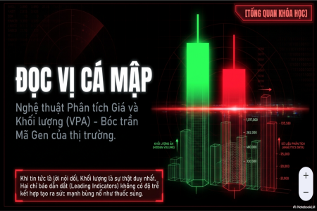 [Pre-order] Khóa đào tạo: Đọc vị Cá mập - Nghệ thuật phân tích Giá và Khối lượng (VPA)